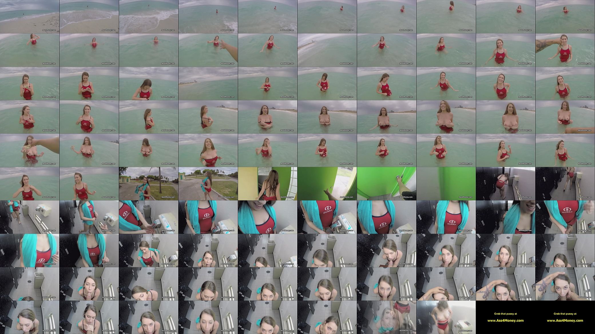 Bigtit lifeguard flashes and sucks 预览图