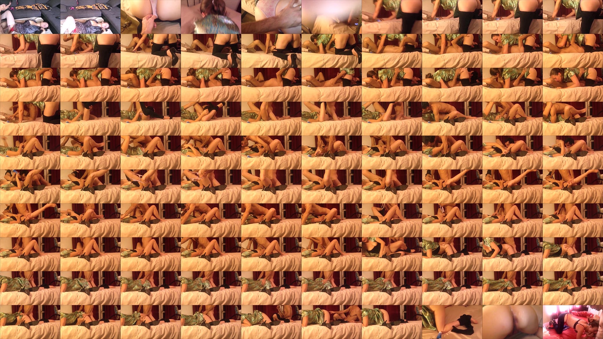 T&amp;A XRed 714 (02) - Fuck 2015 - Blowjob, Rimming, POV ... Clothed in Satin Lingerie, Heels &amp; Stockings 预览图