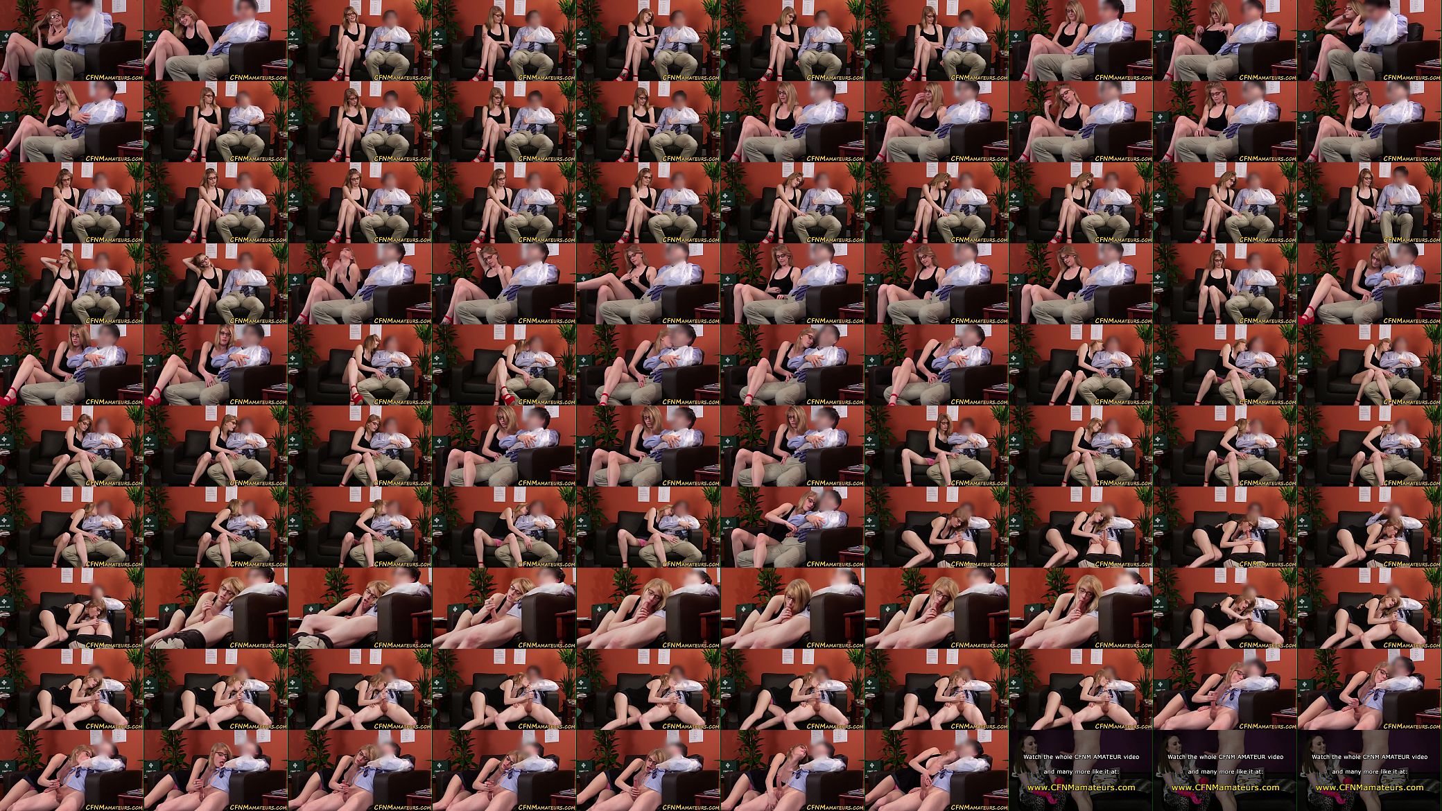 Cfnm amateur in glasses 预览图