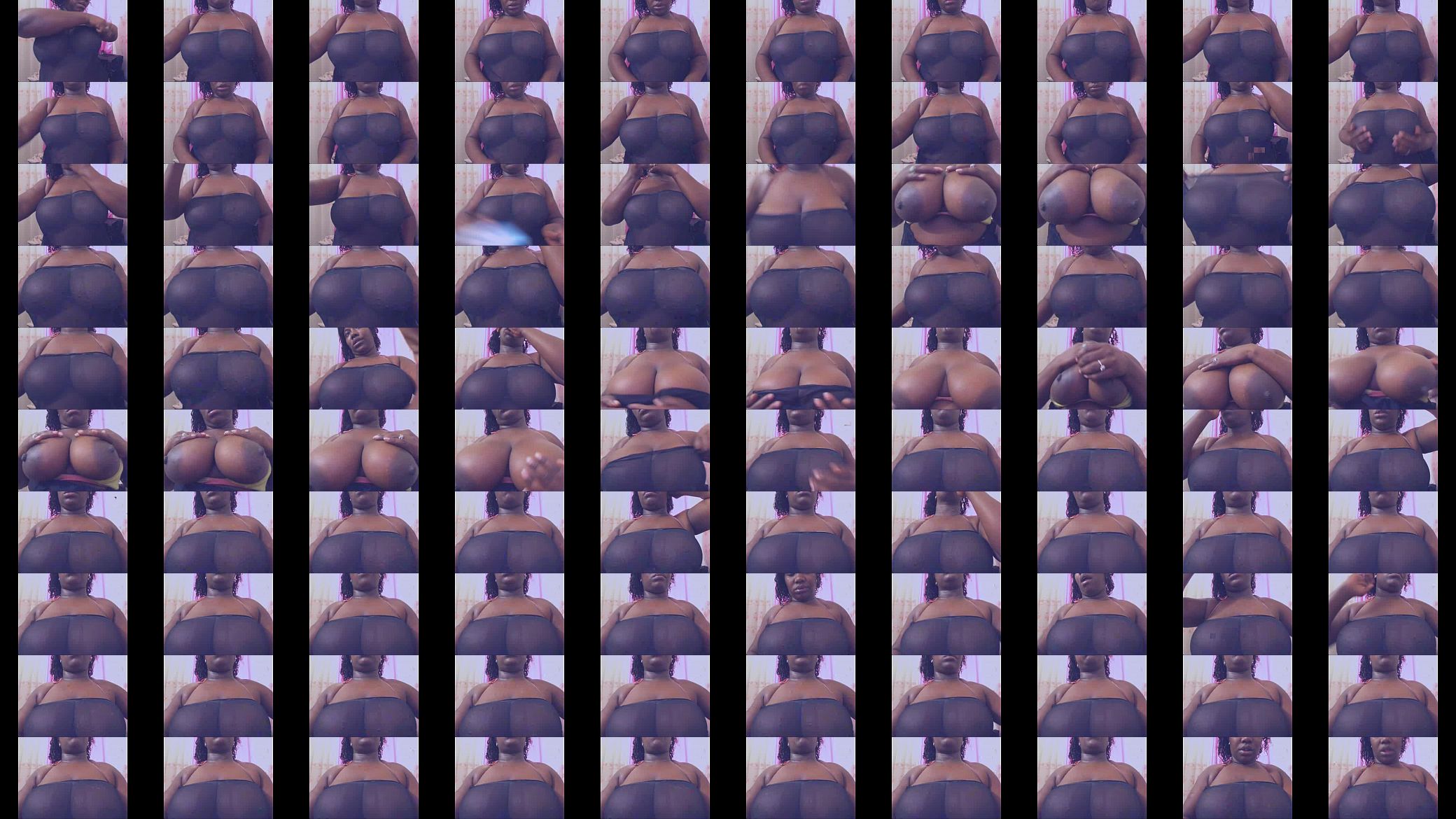 Thick ebony webcam   - more videos on dslwebcam.com 预览图