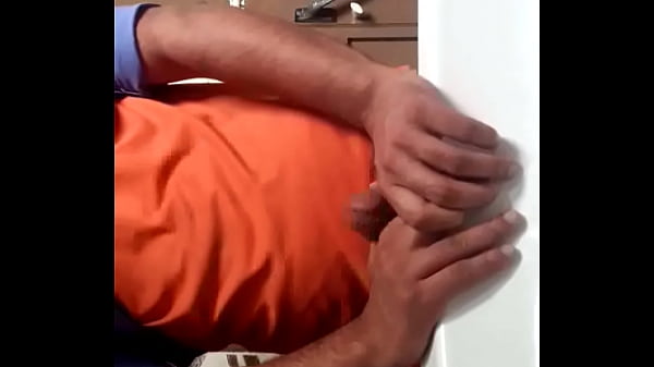 Gay boy Masturbating in washroom