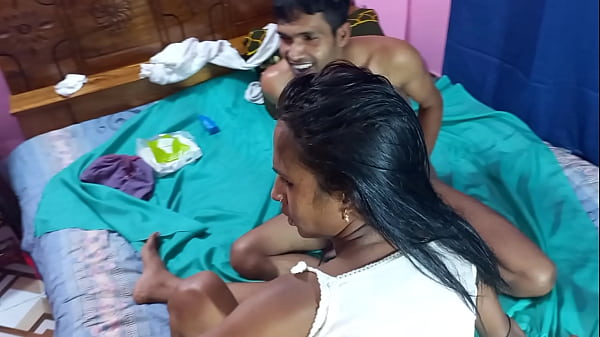 Download Video - Two yaung athletic guys and a cute girl have some sex Bengali Fucks 3some &period;MFM