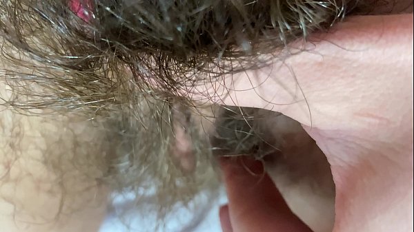 extreme close up on my hairy pussy huge bush 4k HD video hairy fetish