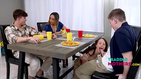 MILFS Are Crazy About Eachothers Stepsons - Justine Jakobs, Lilly Hall