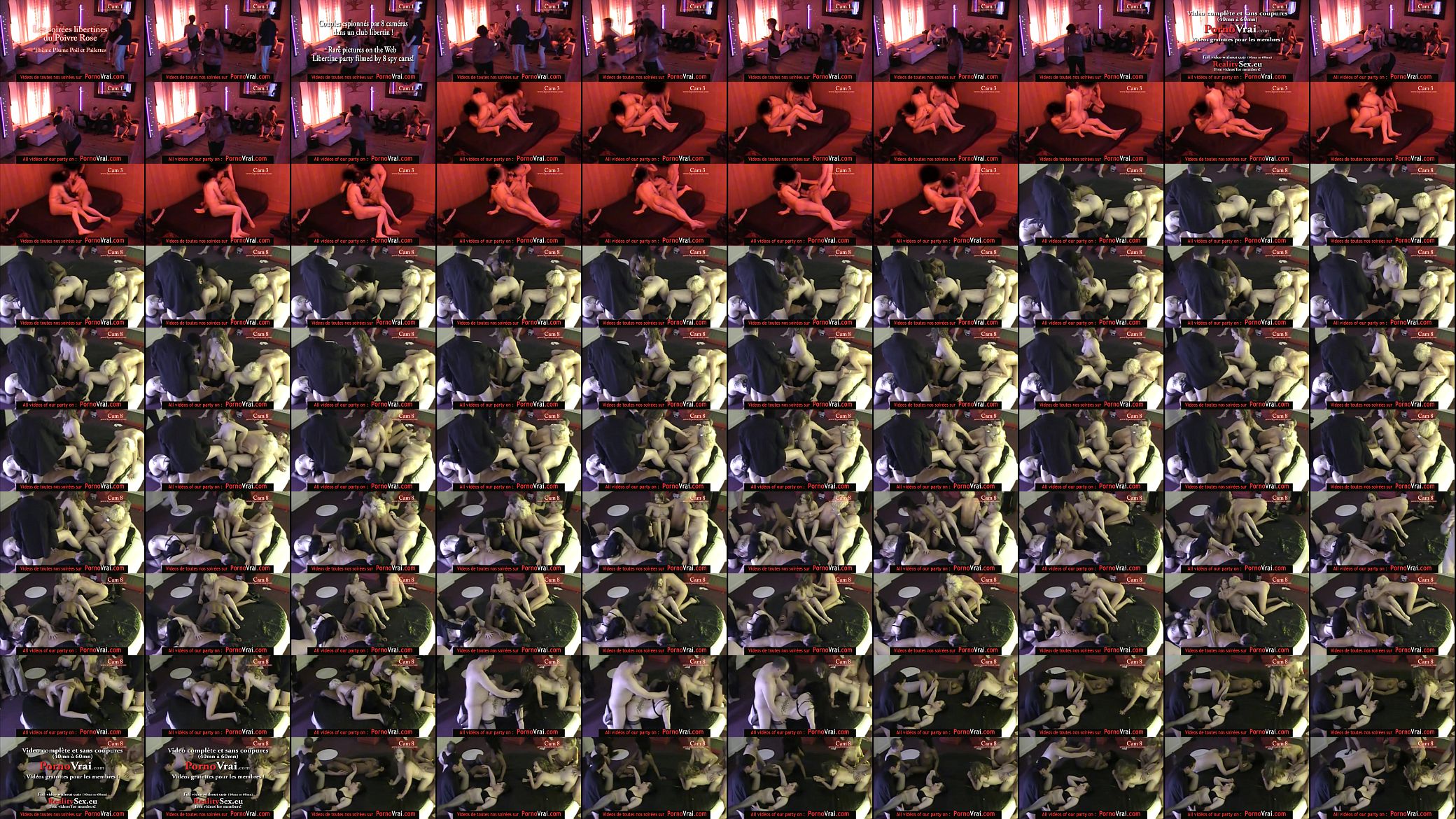 Part 13 Spy cam french private party! Camera espion plumes poils paillettes 预览图