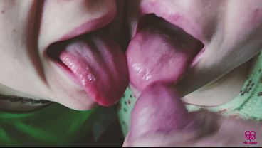Do you wanna cum in our mouths?