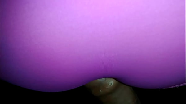 Ass in lilac panties