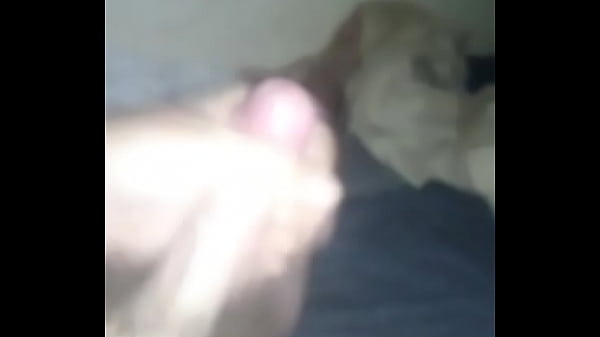 thumb cumming a nice load