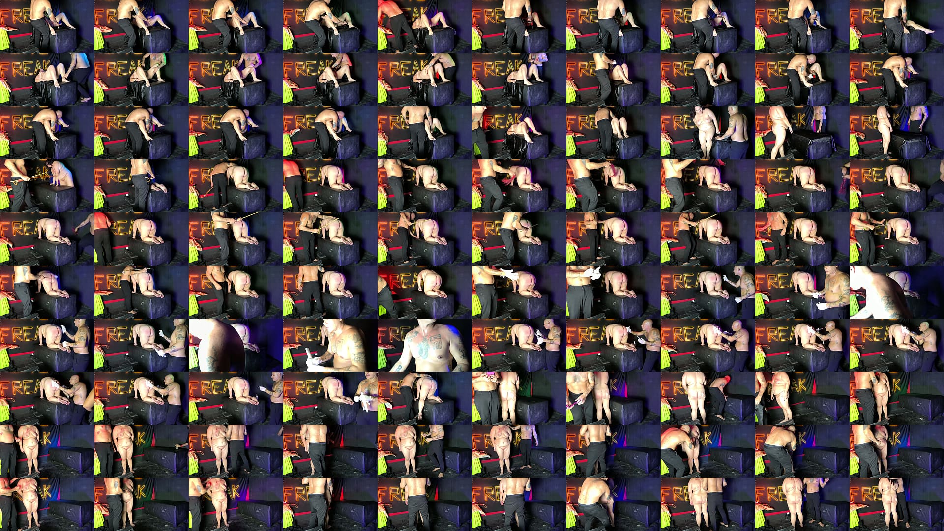 Dorynha performance with Master SM in a BDSM party 预览图