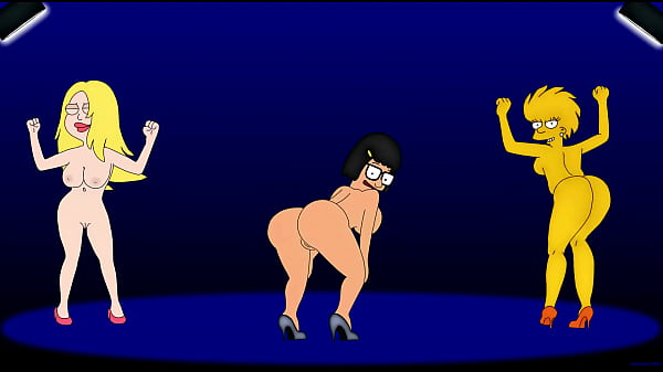 rule 34 lisa simpson tina belcher amy wong dancing
