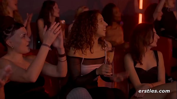 Lucky Babe Gets Front Row Seat To Steamy Strip Tease