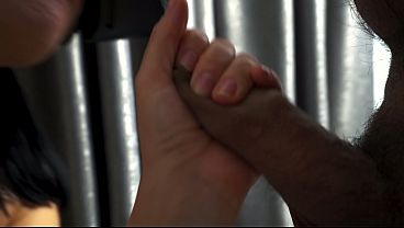 He caught when i masturbate in virtual reality and then fucked me to keep the secret