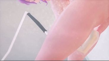 【MM3077】Short Hair Girl Shower Time