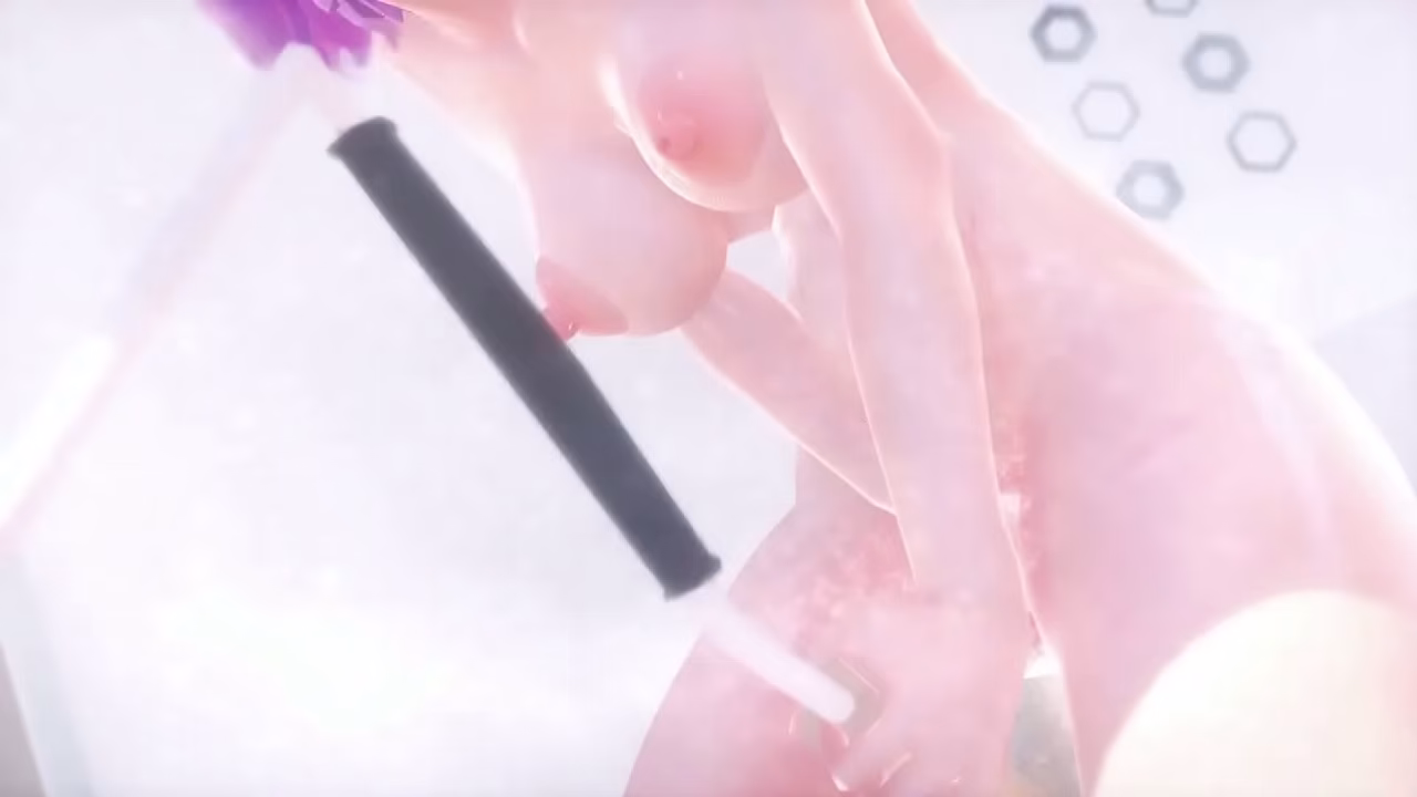 【MM3077】Short Hair Girl Shower Time