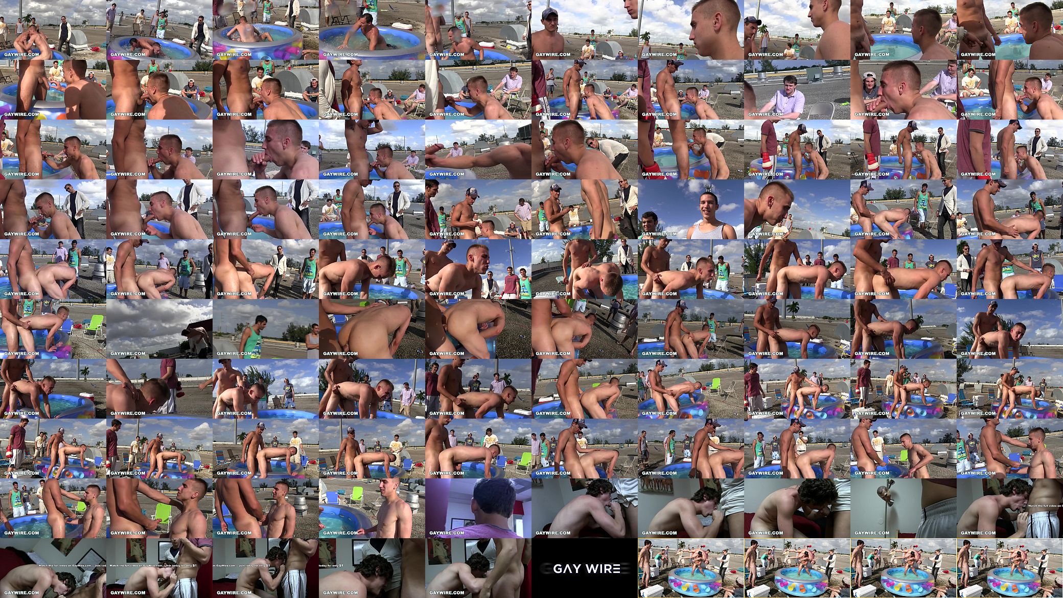 GAYWIRE - Hardcore Hazing Is What It Takes To Be A Brother In The Fraternity 预览图