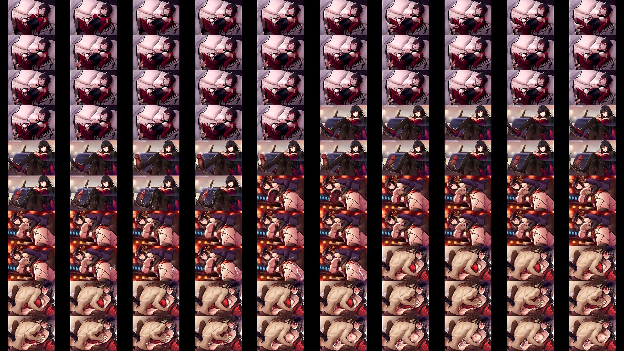 Fate/Empire of Dirt Liu Xiu all sex scenes (no sound) 预览图