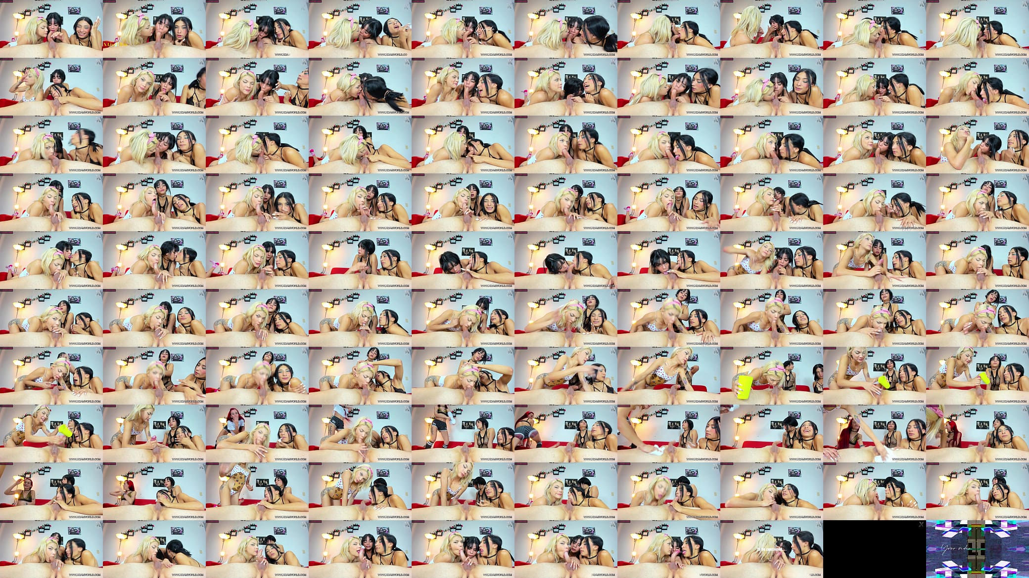 Deep blowjob session with my three favorite sluts 预览图