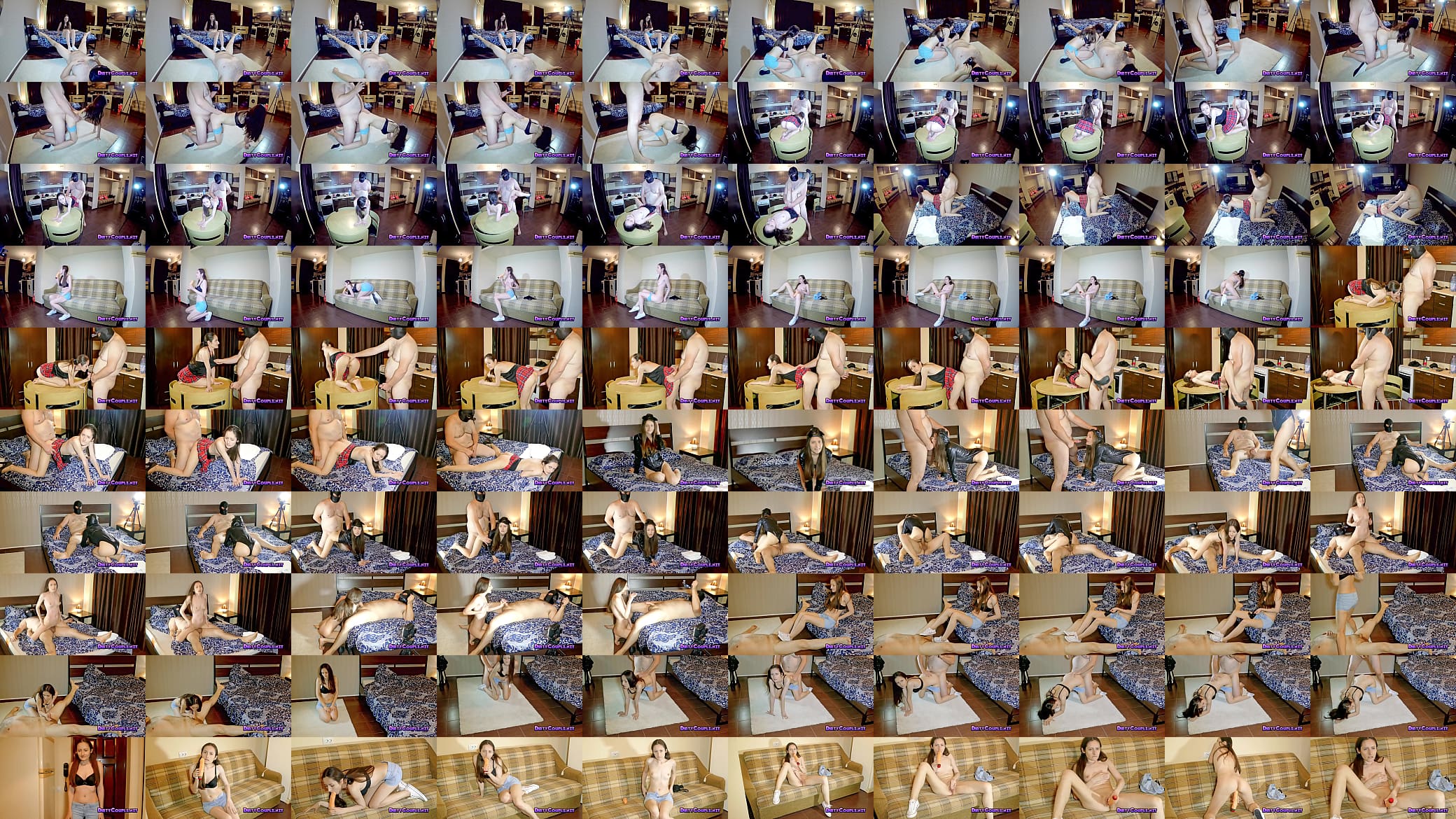 2 hours nerdy brunette fucked rough in all her holes by fat mature pervert 预览图