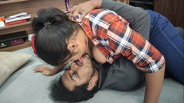 Download Video - Indian College Girl Licks Her Boyfriend&rsquo;s Fingers While He Sucks Her Big Boobs