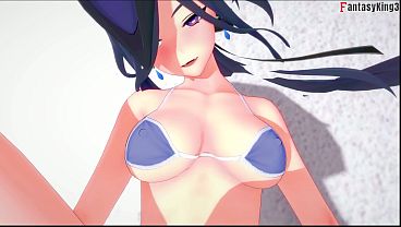 Clorinde hot bikini sex | Genshin Impact | Full & Pov version on Sheer & PTRN: Fantasyking3