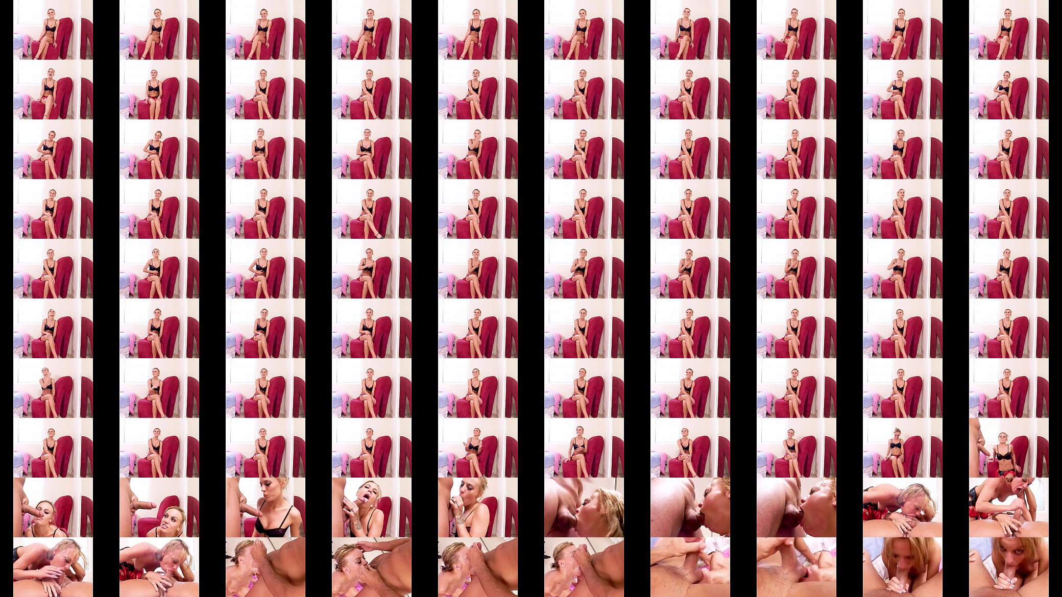 HOLLY WELLIN Huge Cock Extreme Facefuck Deepthroat Blowjob and Cum Facial! A  ! 预览图