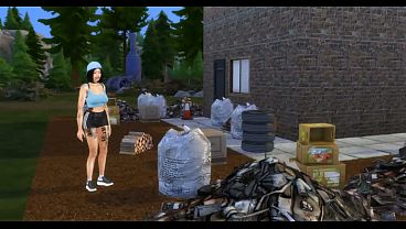 asian babe banged by hobo in abandoned building 