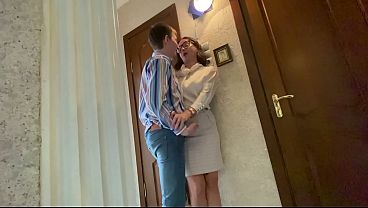 Download Video - She came to the student and got a dick in his mouth&excl;