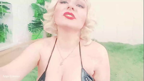 Strapon Fetish BDSM Selfie FemDom POV Video (Arya Grander)