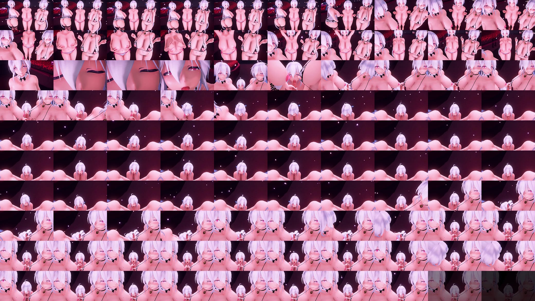 MMD Threesome 预览图