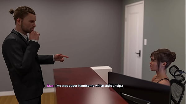 My Bimbo Dream #08 - Setpmom Wears See Through Clothes At Work