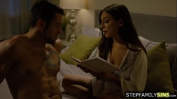 Big tits brunette babe sucking stepbro in laws big cock