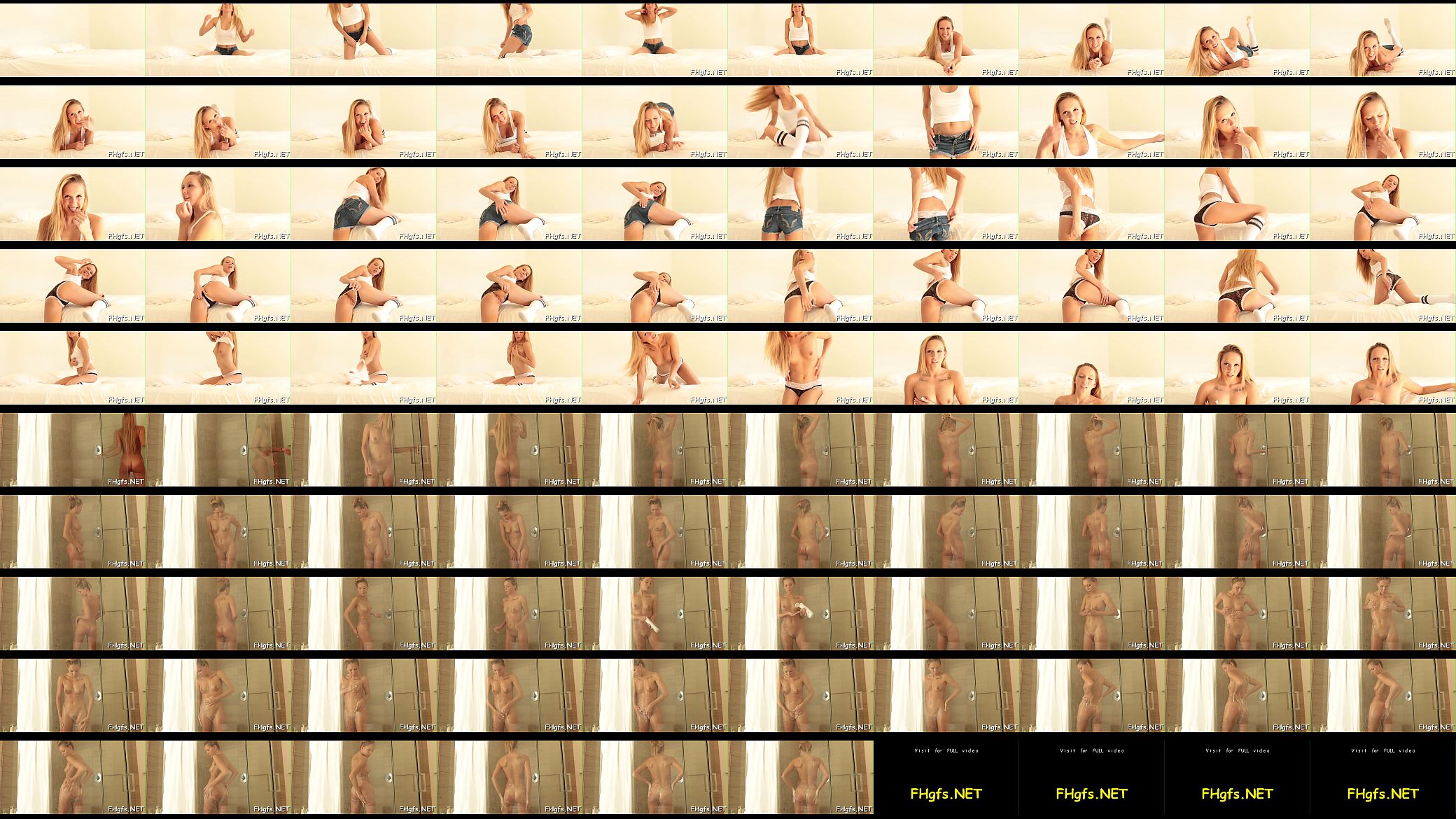 Topnotch minx Hollie enjoys shaking her shapes 预览图