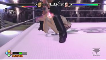 Rumble Roses XX Sebastian Dominates Dixie Clements