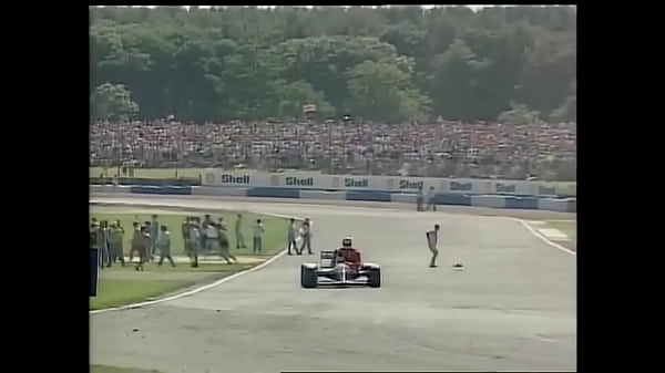 INESQUECÍVEL CARONA DE MANSELL PARA SENNA