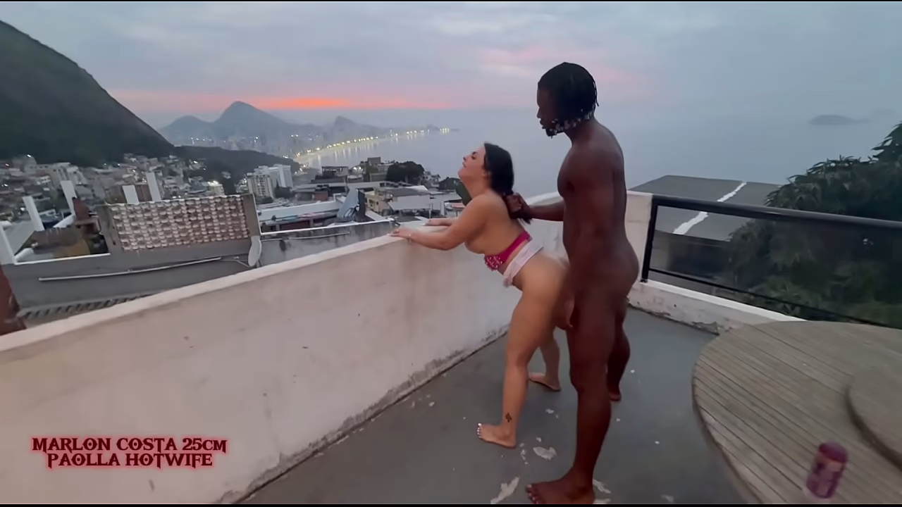 Bareback! Hotwife fucking with a big black cock