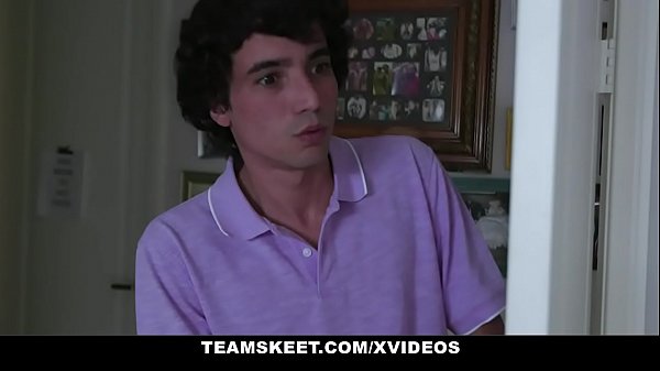 TeamSkeet - Teen Lesbians (Alex Coal, Arietta Adams) Give Stepbrother A Blowjob