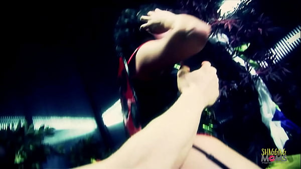 He gets woken up by a ladybug in stockings wanting to deepthroat his big cock