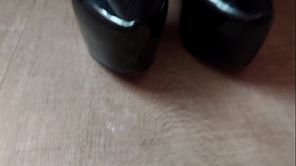 spitting on the ground