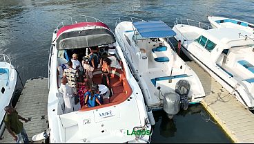Asari XOX and sexy ebony girlfriends get fucked on a boat cruise (TRAILER)