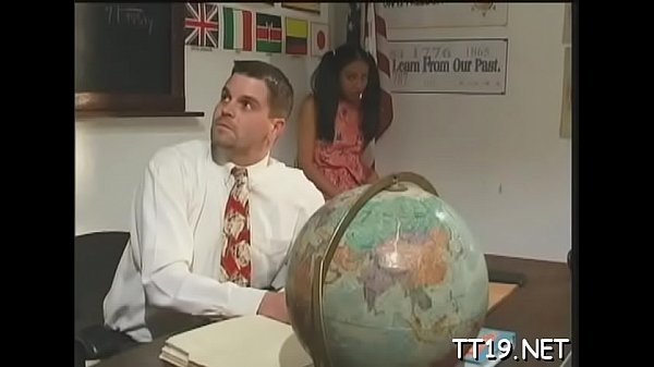 Staggering brunette exotic Jade and stranger en...