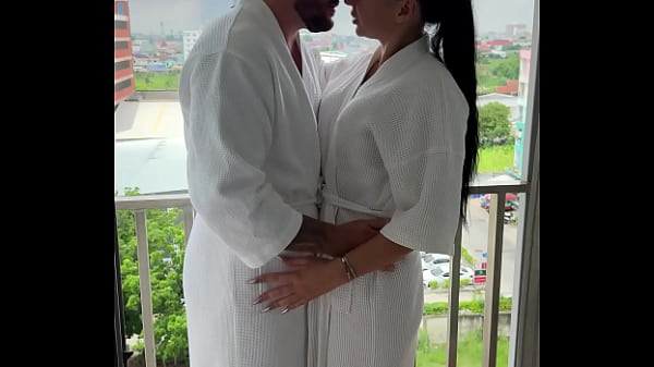 SEX on business trip MILF in HOTEL RAW in ALL HOLES PUSSY filled with CUM