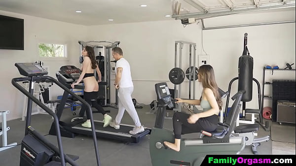 Download Video - FamilyOrgasm - Stepdaddy Gives Dick to the Gaals in the Gym