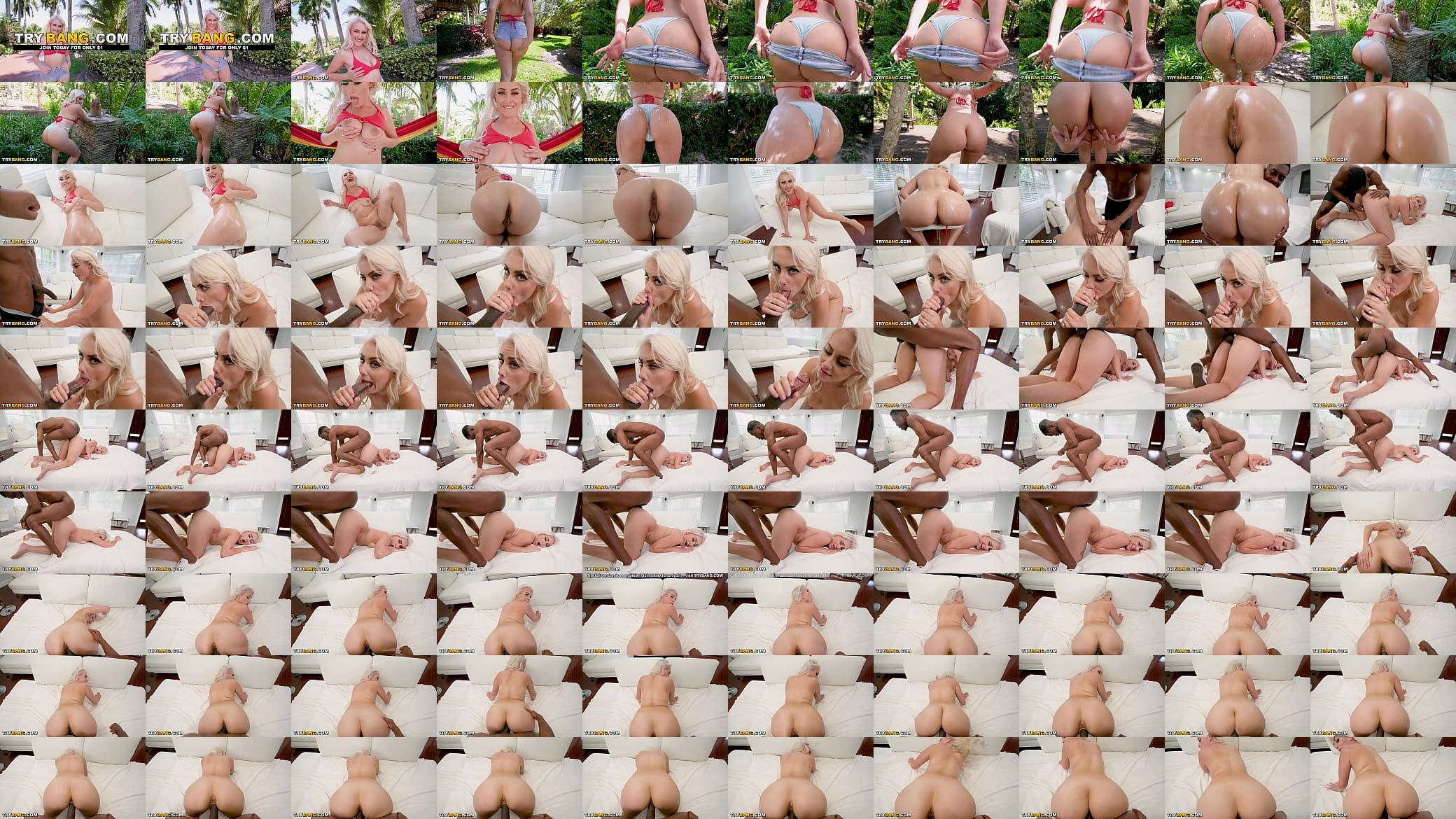 BANGBROS - Blonde PAWG Indica Monroe Taking Big Black Cock From Jonathan Jordan 预览图