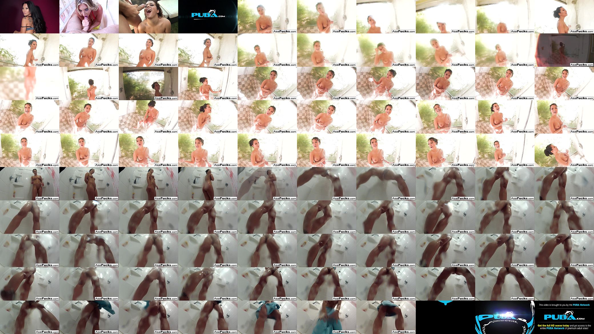 Asa  takes a hot shower 预览图