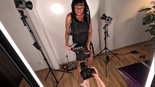 Funny preparation for our first shooting