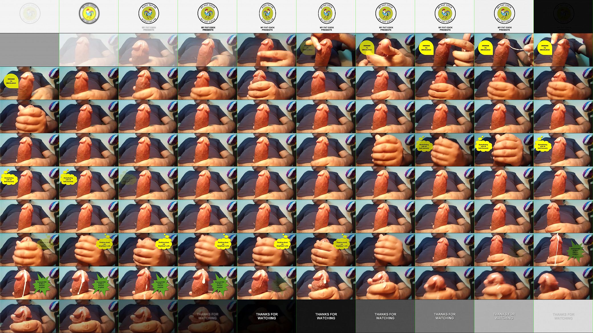 My Circumcised fat cock, I shot this video while masturbating 预览图