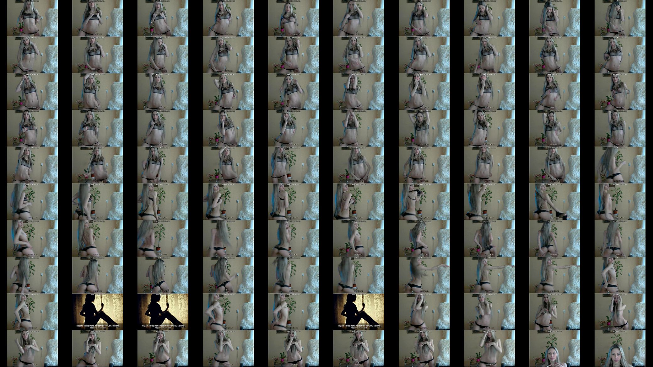 Blonde girl webcam chat from home 预览图