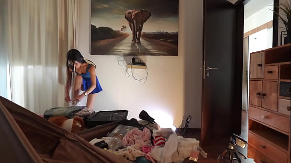 Can she be the most beautiful girl, ever? Just look at her and how sexy is her blue mini skirt and panties