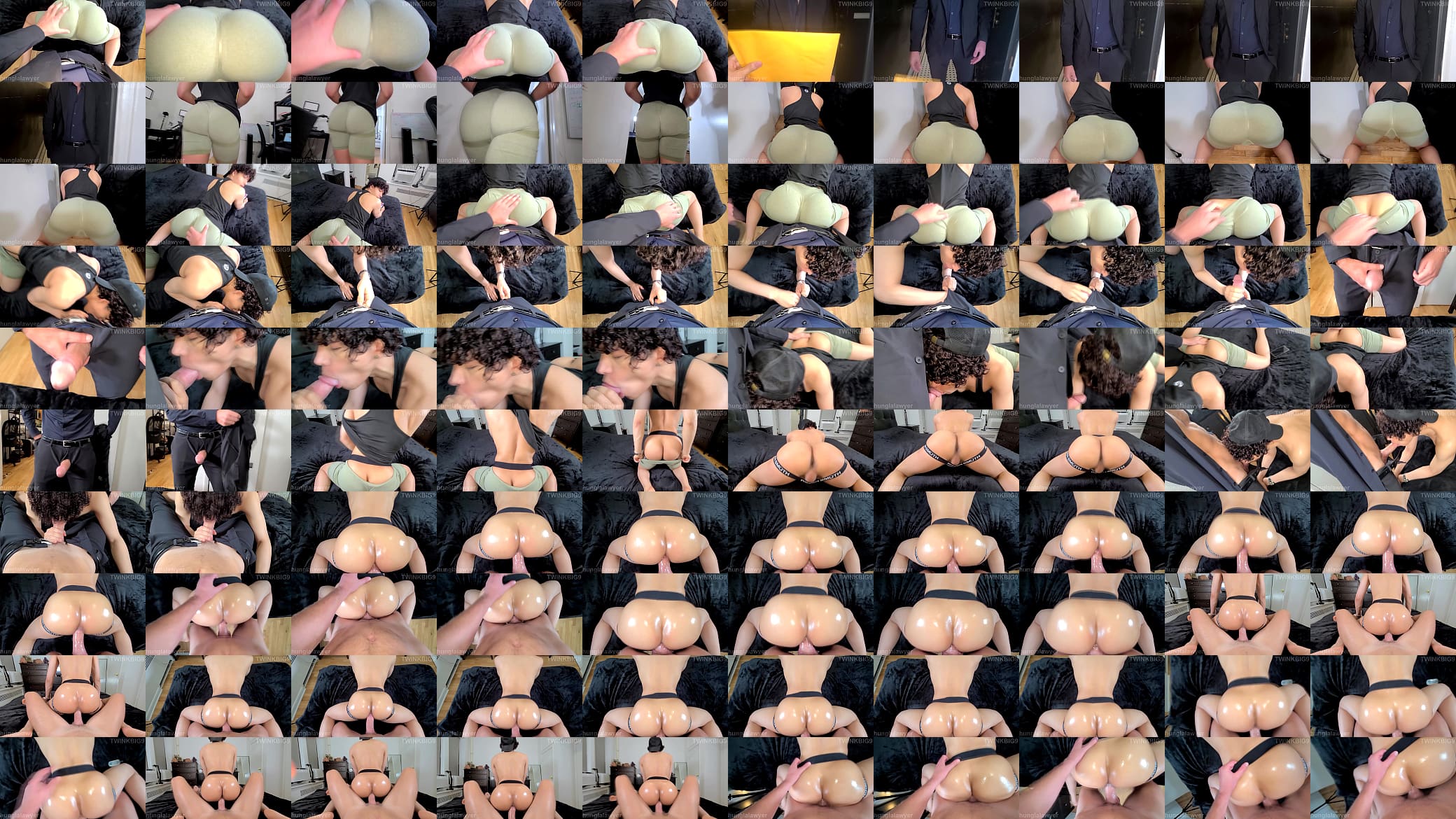 Erick Hall Big Butt gets fucked by Boss hunglalawyer Big Cock Bareback 预览图
