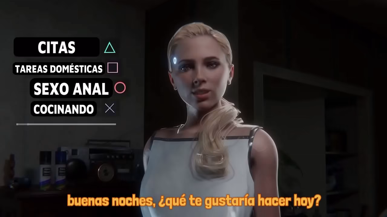 Chloe ( Detroit Become Human )(SUB Espa&ntilde_ol Latino) By Ulfsark3D